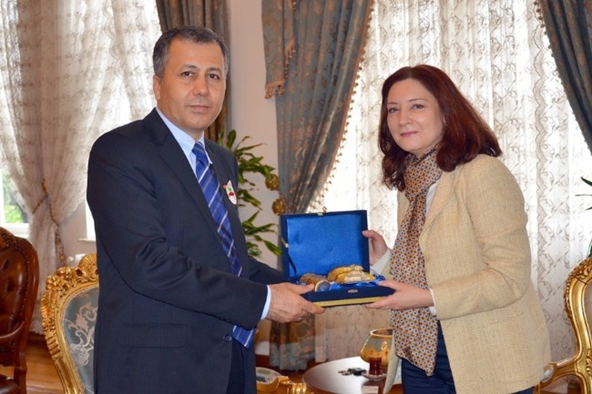 Ciamba\'dan Tekirdağ Valisi Yerlikaya\'ya Ziyaret