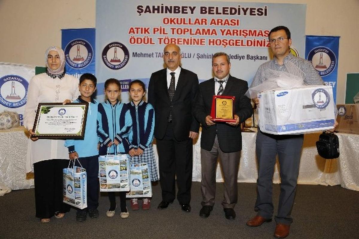 Şahinbey Belediyesi Çevreci Okulları Ödüllendirdi