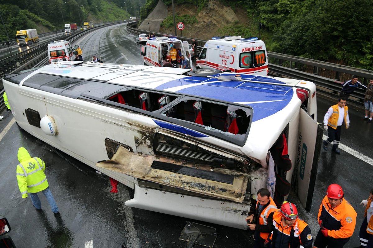 Tem\'de Trafik Kazaları