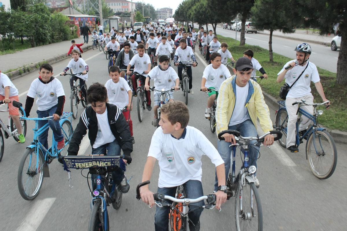 Temiz Bir Çevre İçin Pedal Çevirdiler