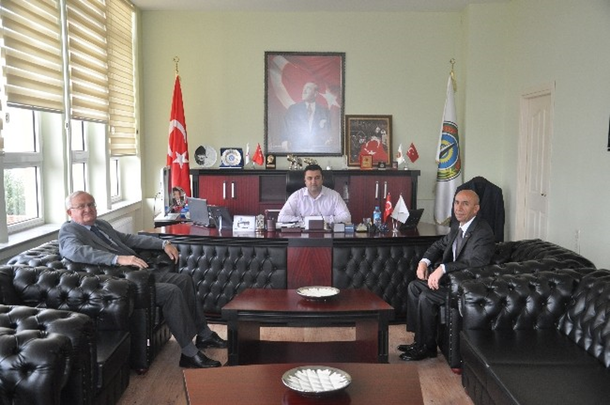 Türk Böbrek Vakfı Genel Başkanı Timur Erk\'ten, Başkan Yurdakul\'a Ziyaret