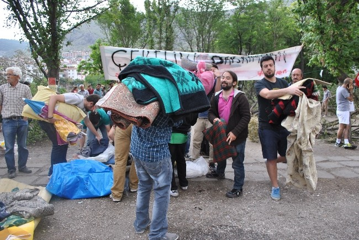 Amasya\'daki Ağaç Eylemi Sona Erdi