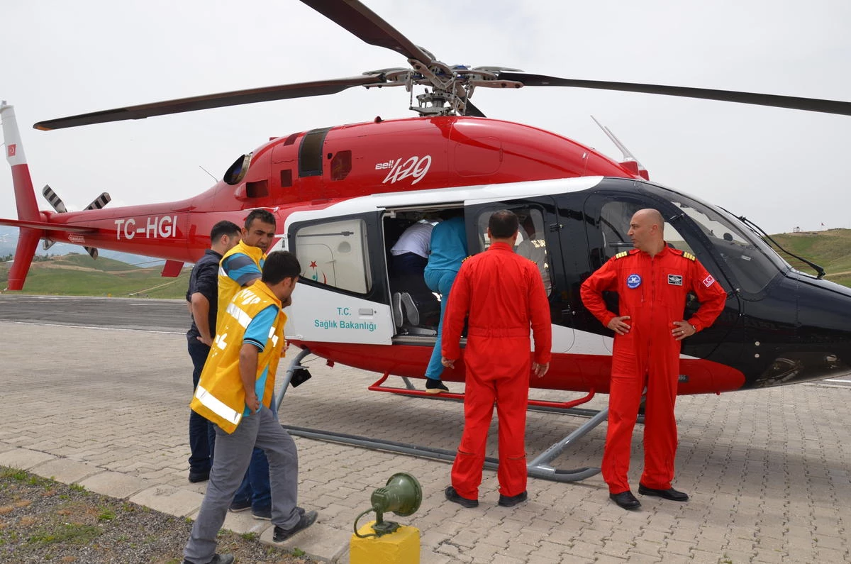 Ambulans Helikopter, Prematüre Bebek İçin Havalandı