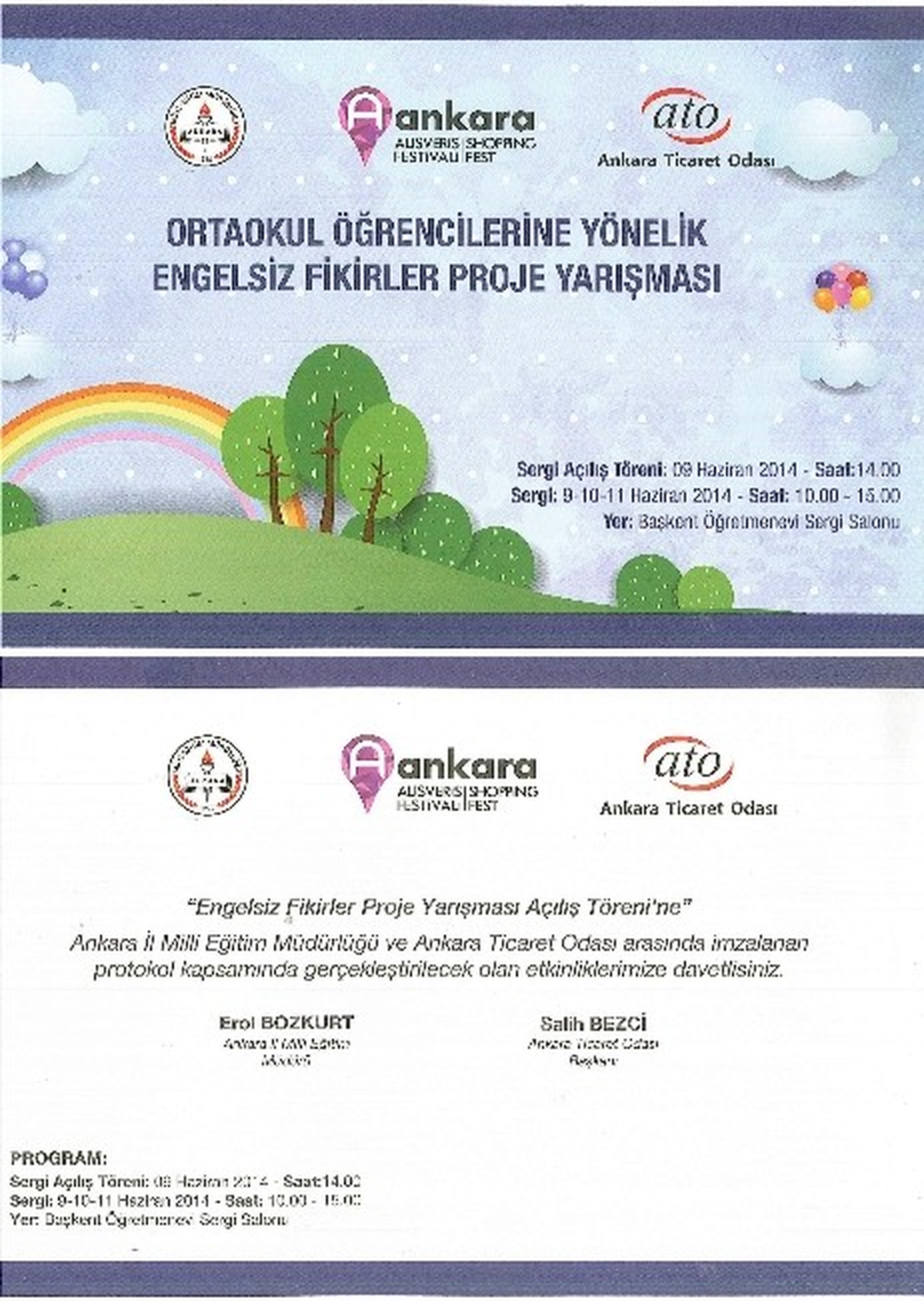 Ato-Meb İşbirliğiyle "Engelsiz Fikirler" Proje Yarışmasına İmza Atıldı