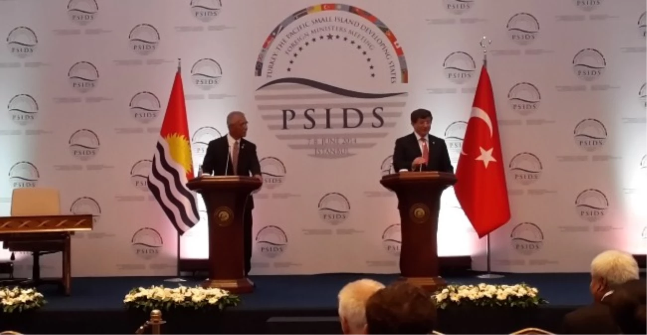 Davutoğlu: "Türkiye, Pasifik Adaları\'nda Bir Büyükelçilik Açacak"