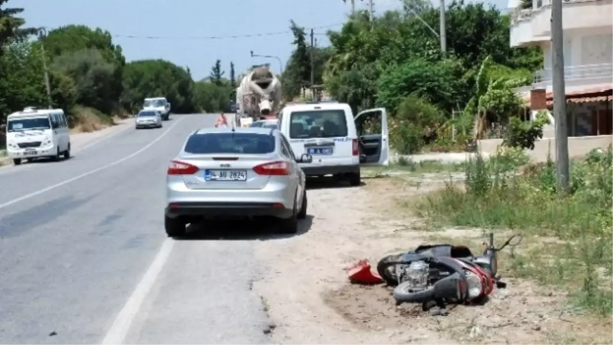 Didim-Söke Yolunda Kaza: 1 Yaralı