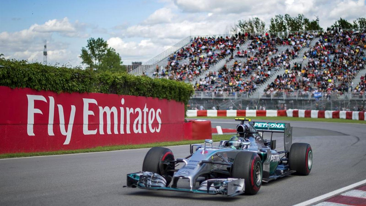 Kanada Grand Prix\'sinde İlk Cep Mercedes\'in Alman Pilotu Rosberg\'in Oldu