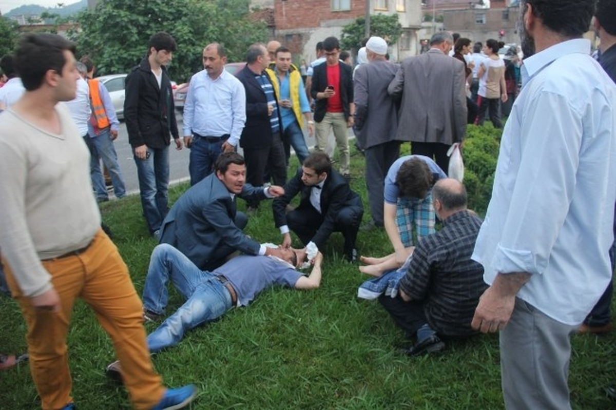 Ordu\'da Zincirleme Kaza: 6 Yaralı
