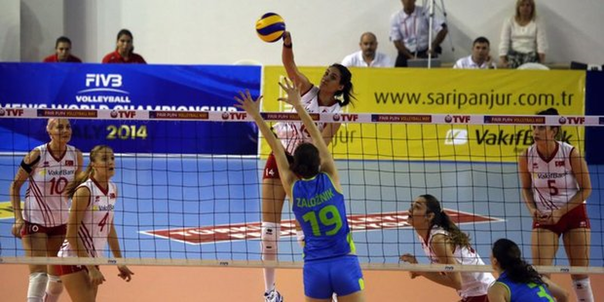 2014 Cev Bayanlar Avrupa Ligi A Grubu Maçında Türkiye- Slovenya: 0- 3