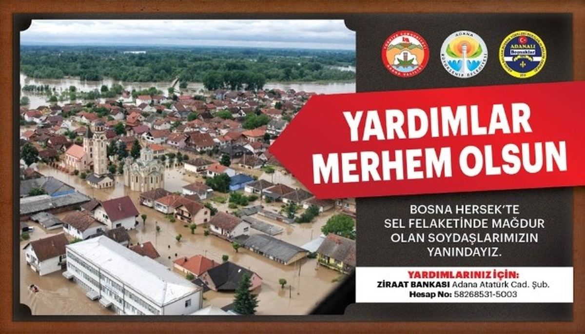 Adana\'dan Bosna\'ya Yardım Kampanyası