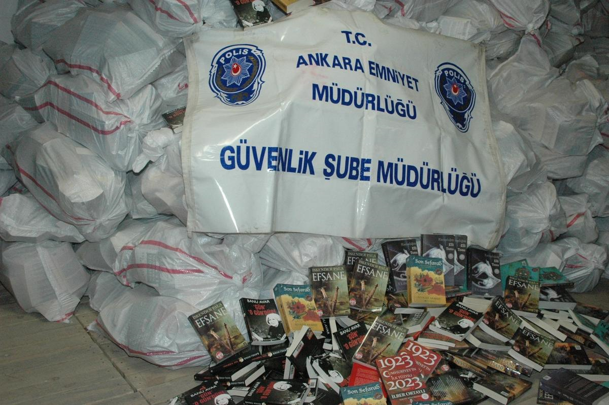 Ankara\'da Korsan Kitap Operasyonu