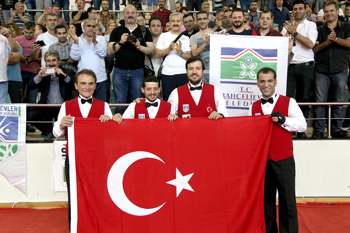 Bilardo: 3 Bant Avrupa Şampiyon Kulüpler Kupası