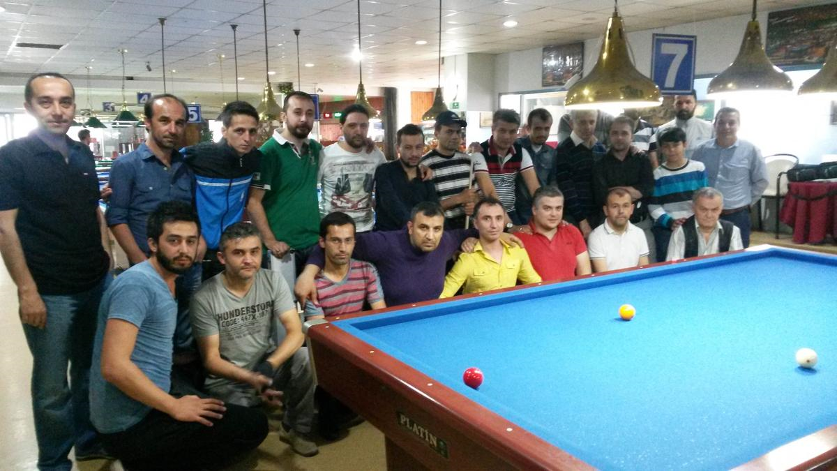 Bolu\'da Bilardo Turnuvası
