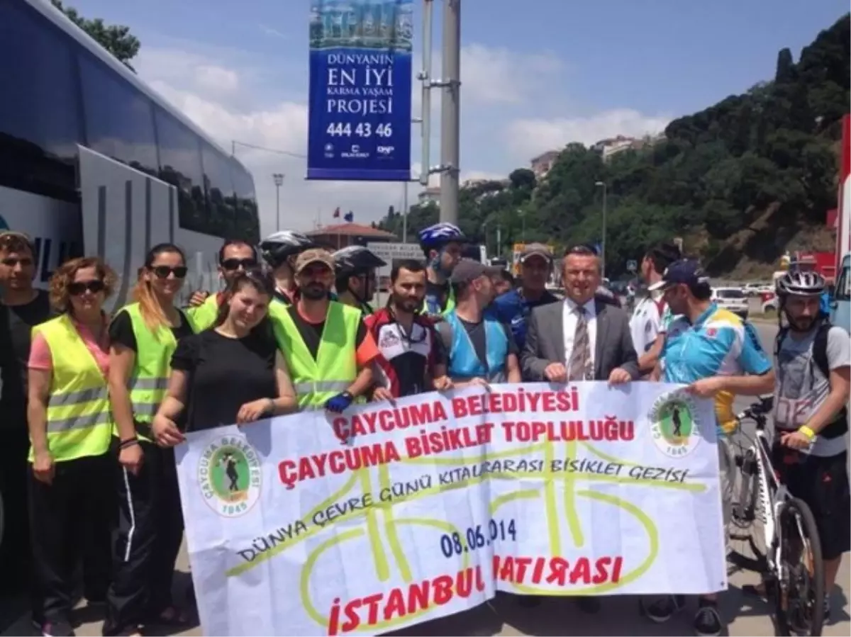 Çaycuma Bisiklet Topluluğu İstanbul Festivaline Katıldı