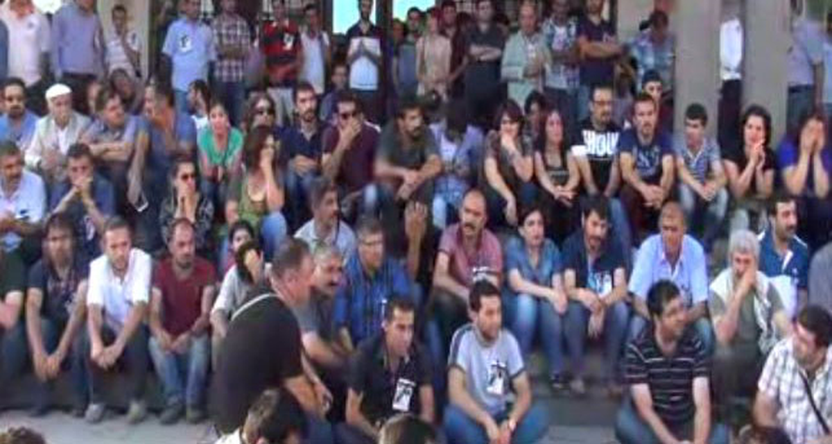 Cizre\'de, Lice Protestosunda Olaylar Çıktı