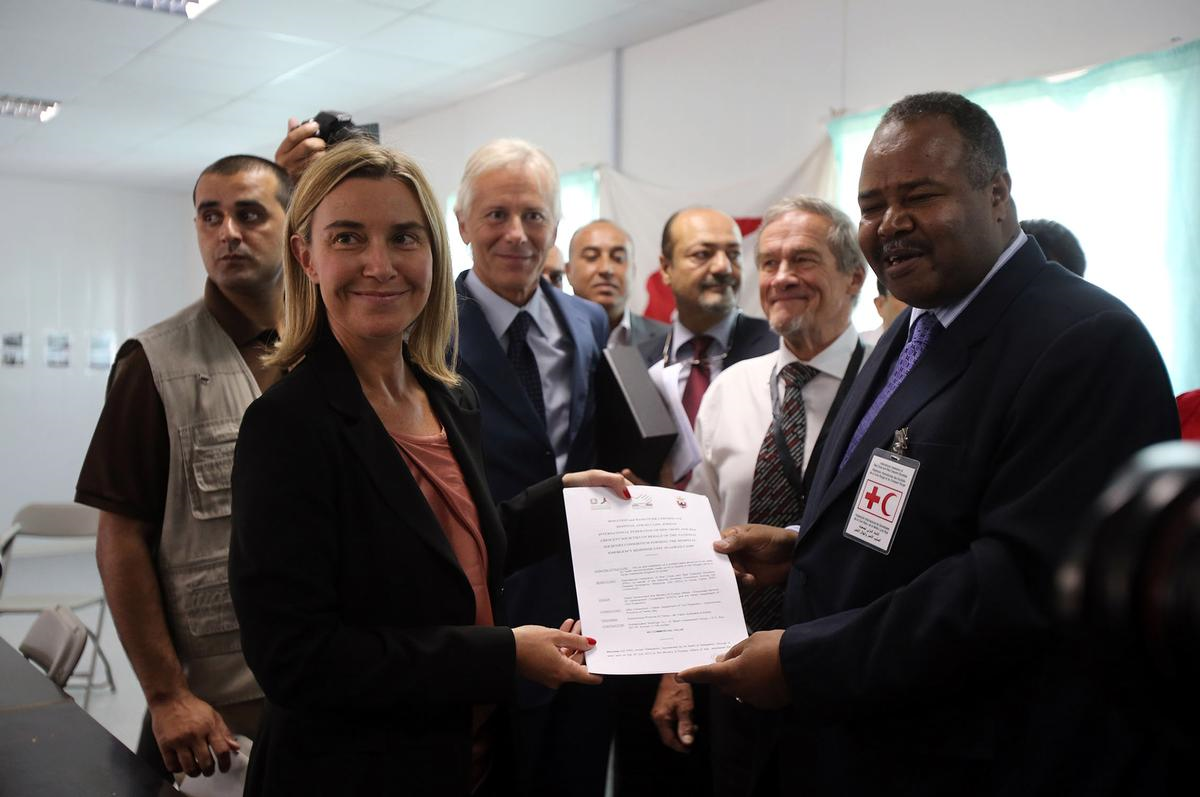 İtalya Dışişleri Bakanı Mogherini Ürdün\'de