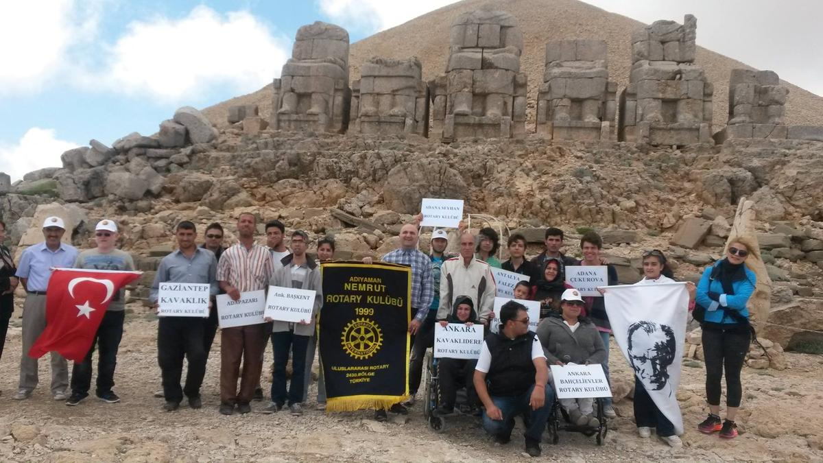 Nemrut\'a Tırmanış Engel Tanımadı