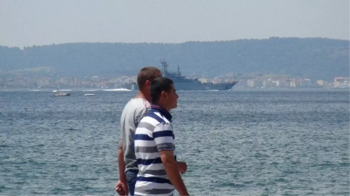 Rus Savaş Gemileri Boğazdan Geçti