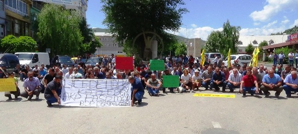 Tunceli\'de "Lice" Protestosu