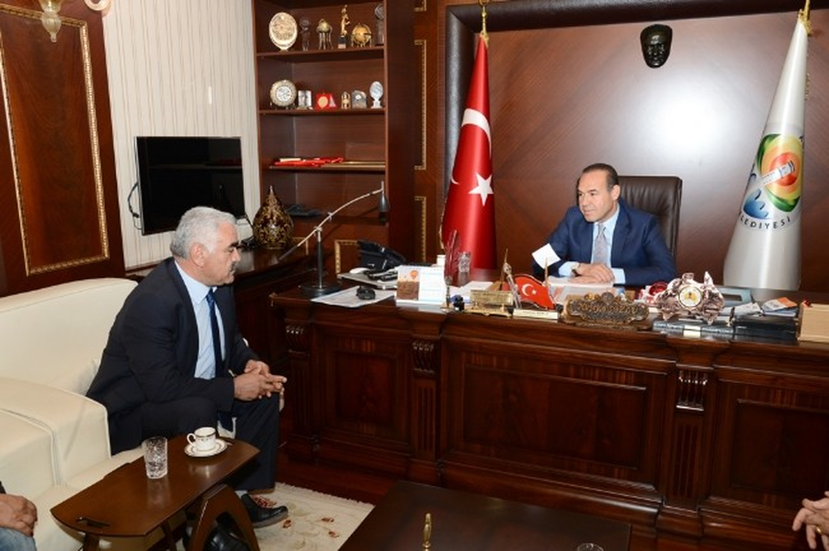 Alevi Kültür Derneği\'nden Başkan Sözlü\'ye Ziyaret