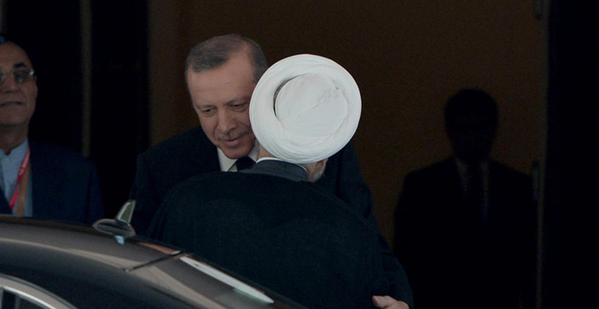 Başbakan Erdoğan ile Ruhani, Bir Araya Geldi