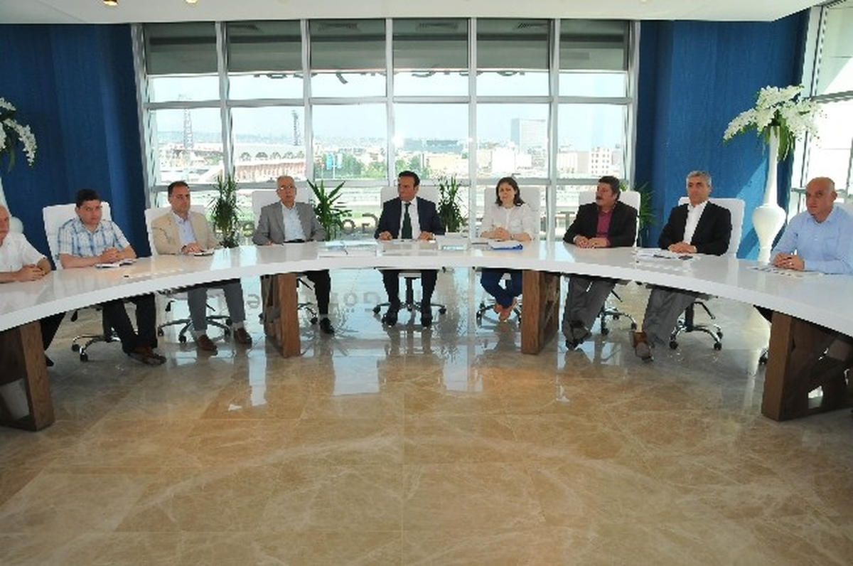Başkan Genç\'in Müdürler Toplantısı