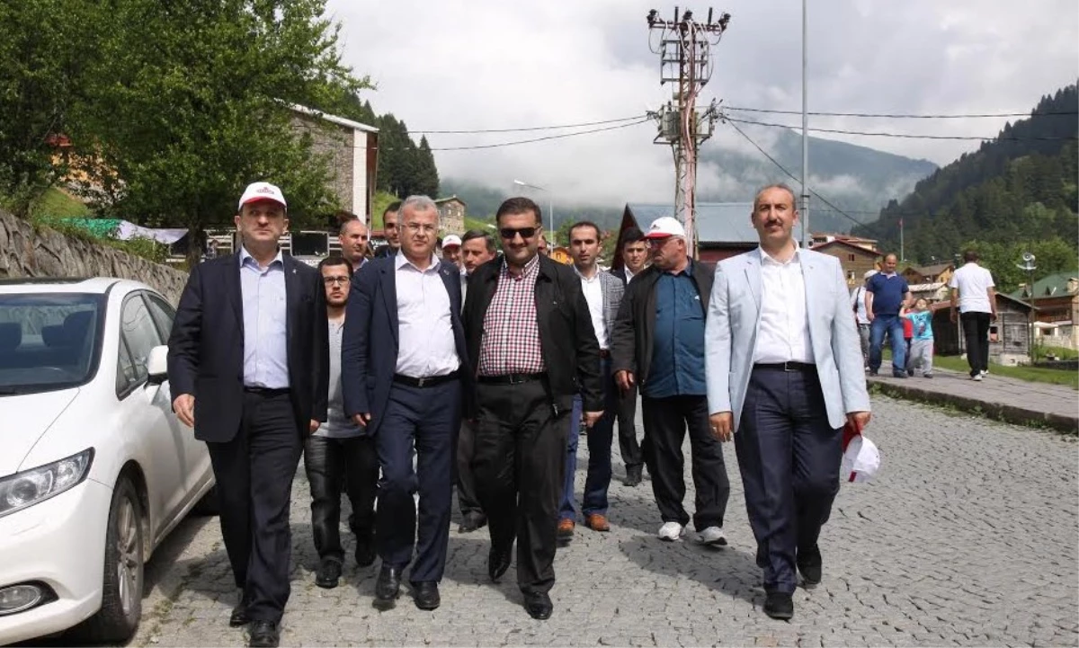 Başkan Kasap, Ayder Kültür Sanat ve Doğa Festivalini Ziyaret Etti
