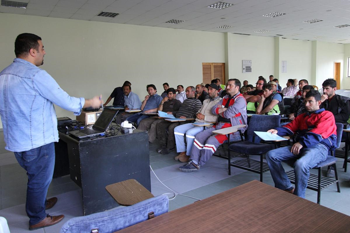 Bayburt Belediye Personeline İş Güvenliği Eğitimi