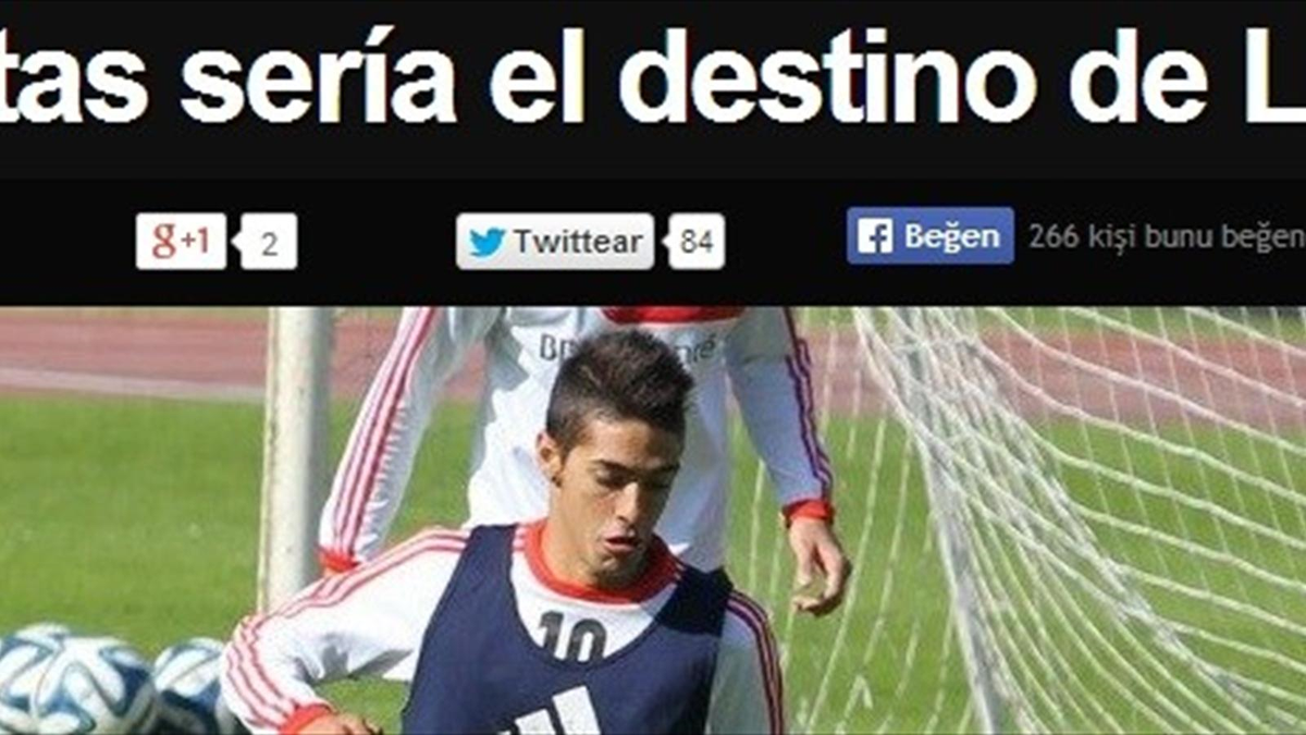 Beşiktaş River Plate\'den Lanzini İçin Devrede