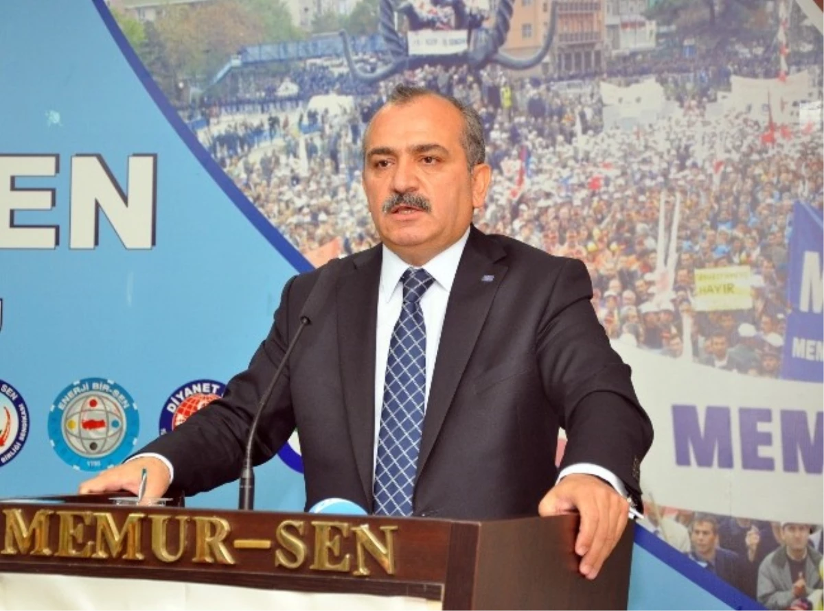 Büro Memur-Sen Genel Başkanı Yusuf Yazgan Açıklaması