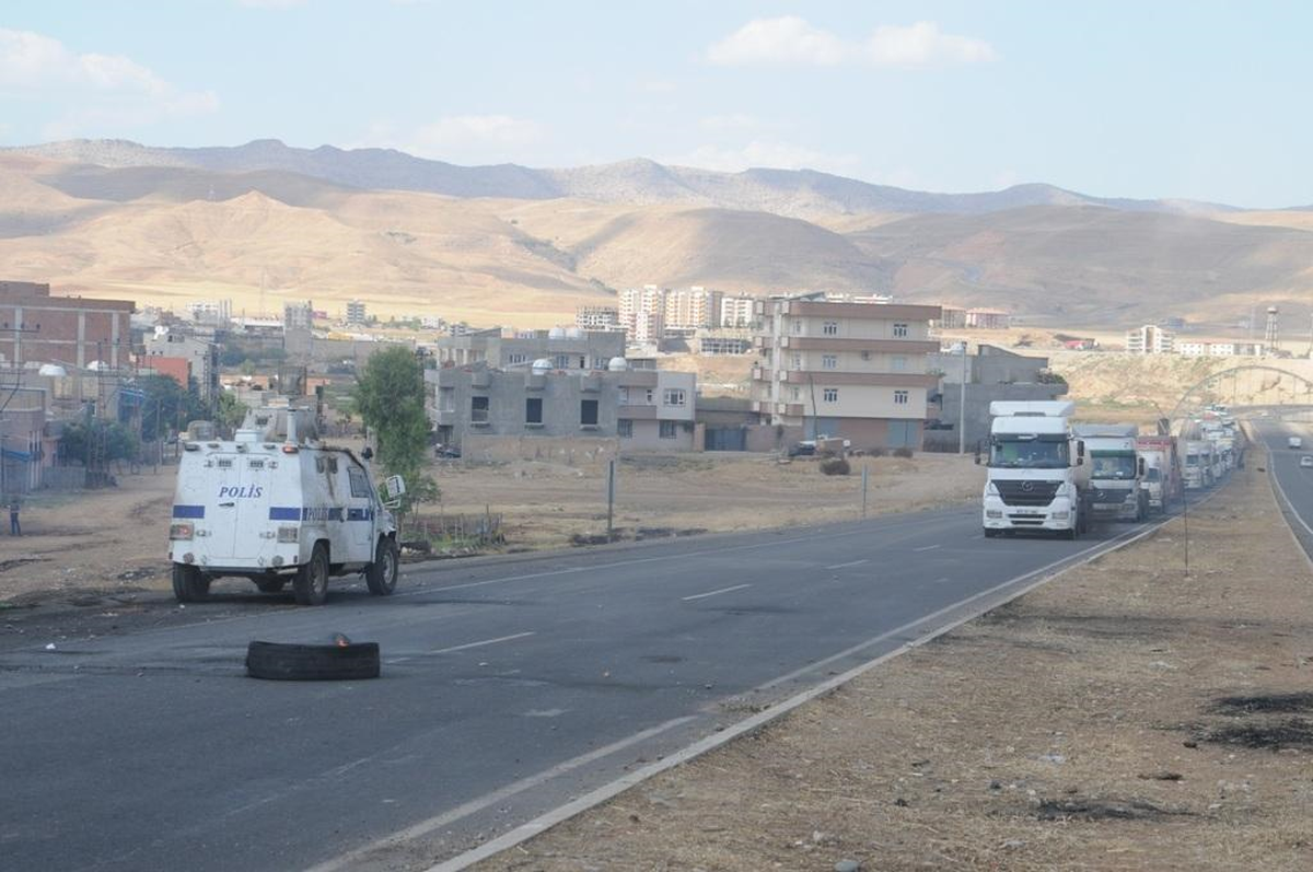 Cizre\'de İzinsiz Gösteri