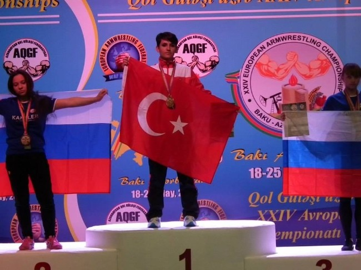 Düzce\'nin Avrupa Şampiyonu Bileği