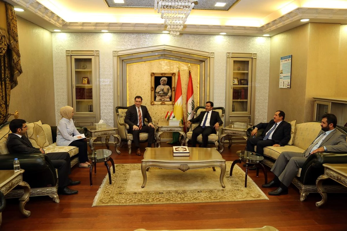 Erbil Başkonsolosu, Ikby Meclis Başkanını Ziyaret Etti