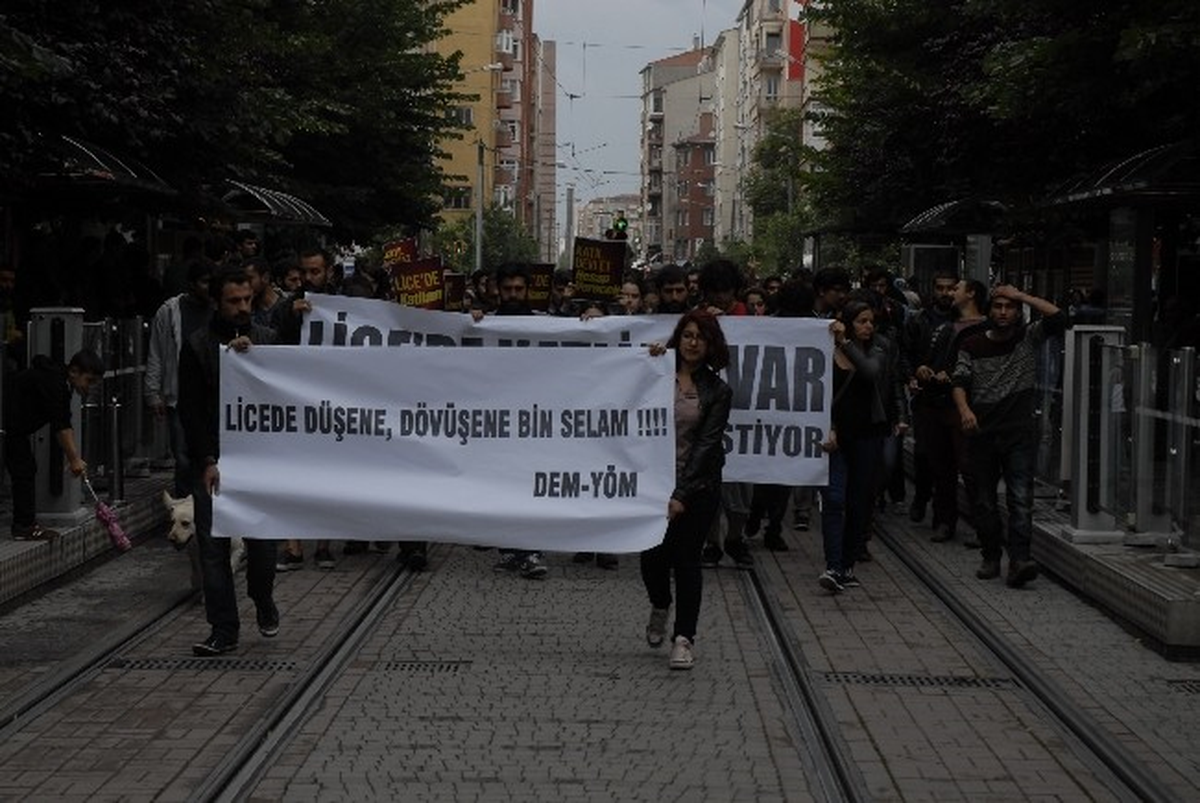 Eskişehir\'de Lice Protestosu