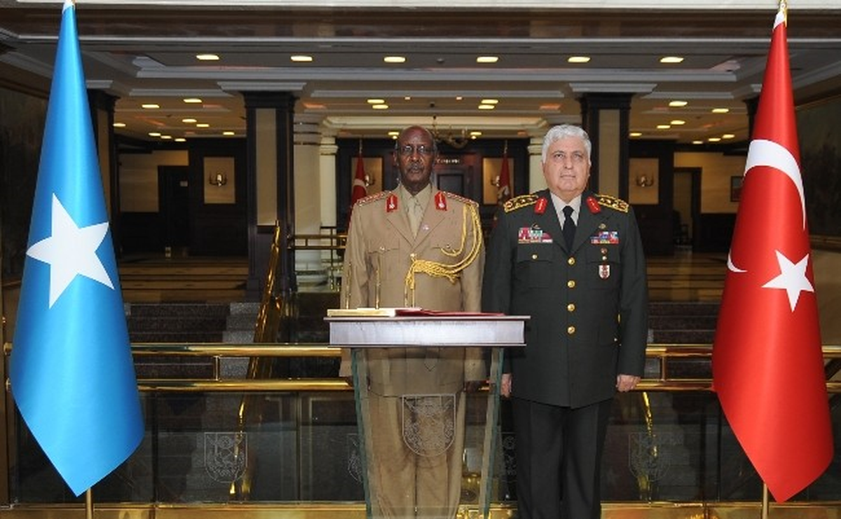 Genelkurmay Başkanı Özel, Somali Genelkurmay Başkanı Elmı ile Görüştü