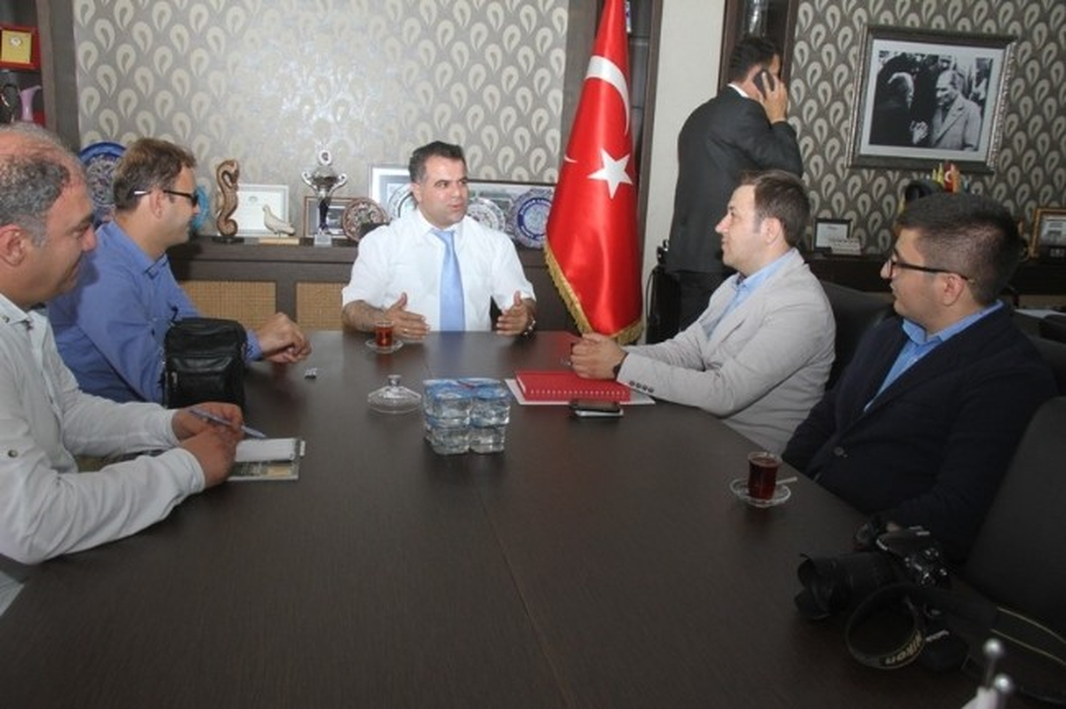 İha Bölge Müdürü Fidan, Başkan Aksoy\'u Ziyaret Etti
