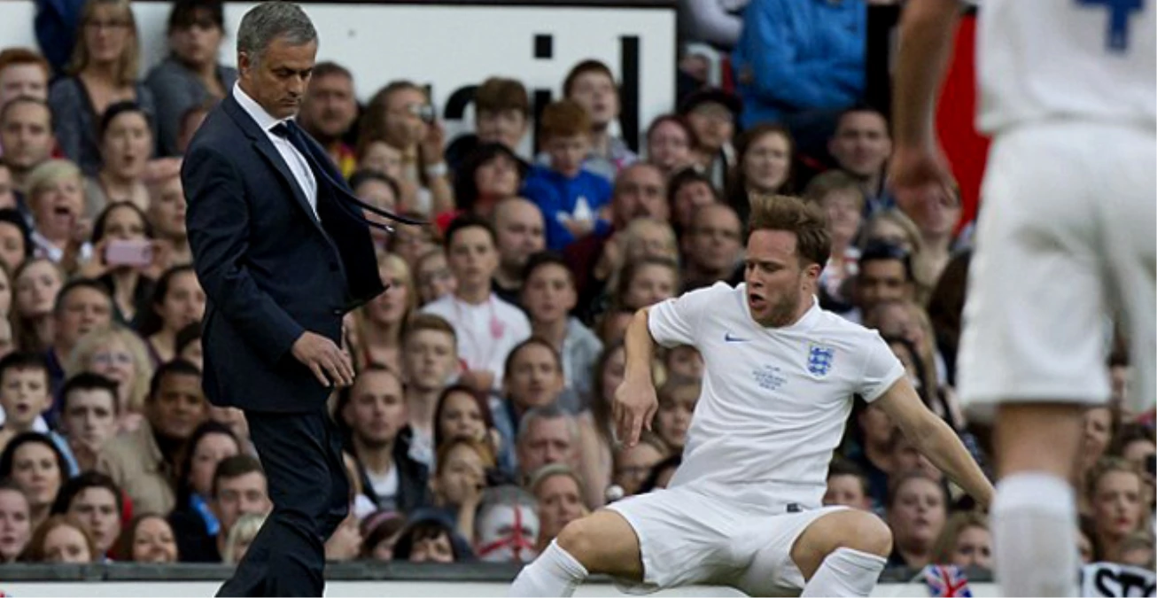 İngiltere\'de Yardım Maçına Mourinho Damga Vurdu