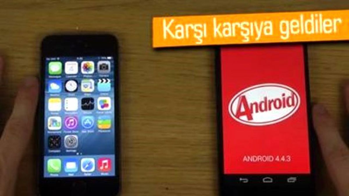 İos 8 Vs. Android 4.4.3!