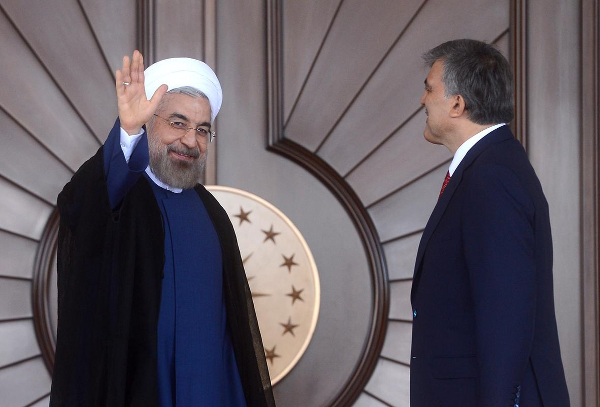 İran Cumhurbaşkanı Ruhani Ankara\'da