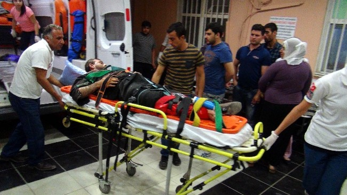 Mayınlı Bölgeden Geçen Suriyeli Yaralandı