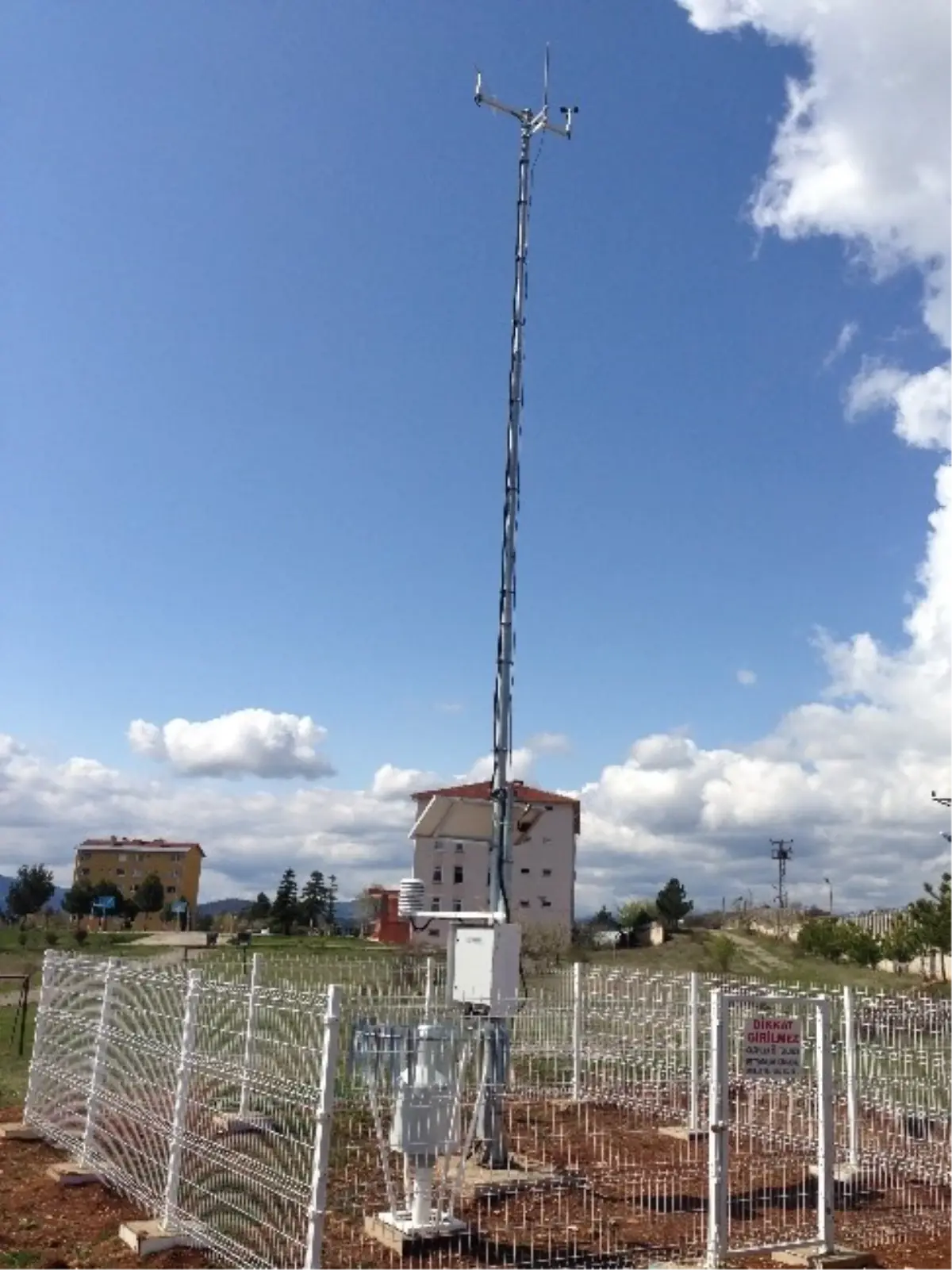 Meteoroloji Gözlem İstasyonu Veri Aktarmaya Başladı