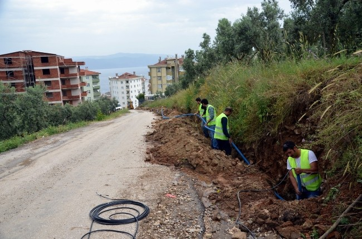 Mudanya\'da Mobese Çalışmaları Devam Ediyor