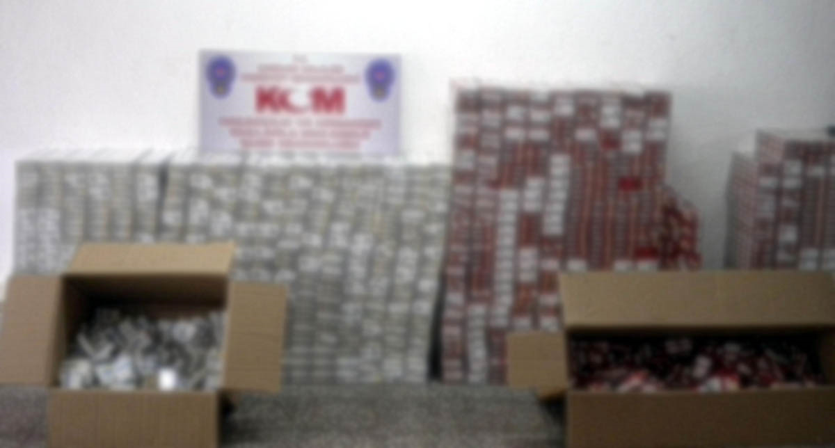 Osmancık\'ta Gümrük Kaçağı Sigara Operasyonu