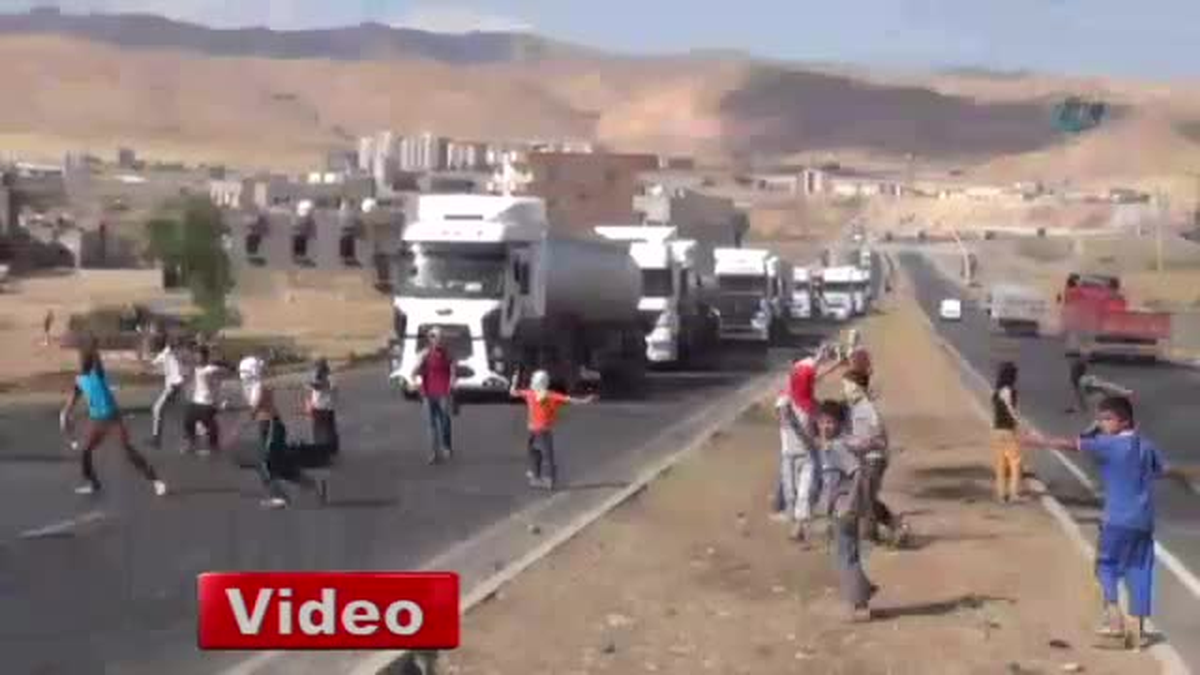 Cizre\'de Polisler Yanmaktan Son Anda Kurtuldu