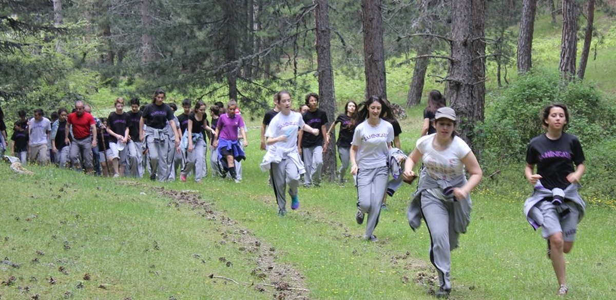 Şahinkayalılar Kocayayla\'da Trekking Yaptı
