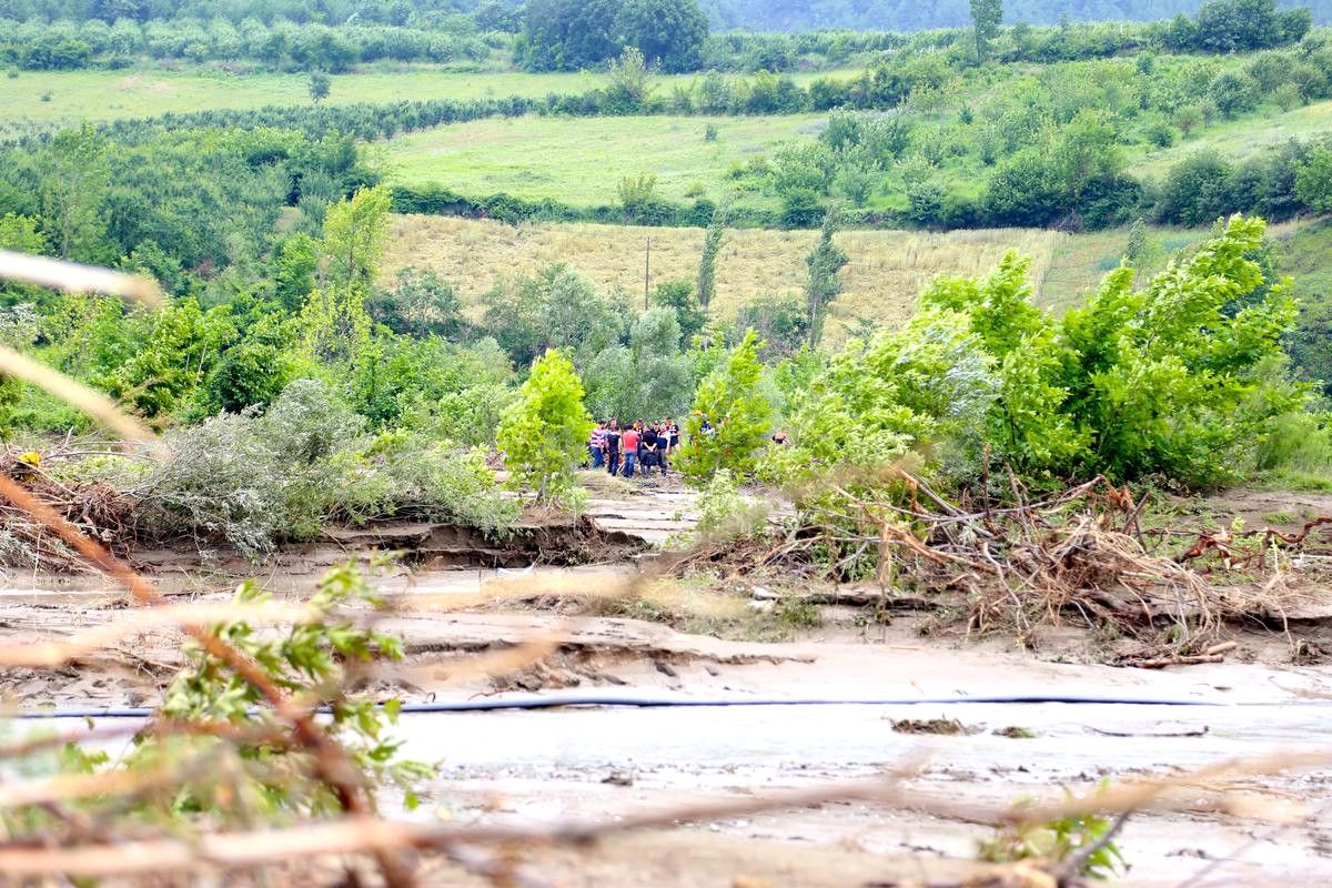 Sakarya\'da Bir İşçinin Selde Kaybolması