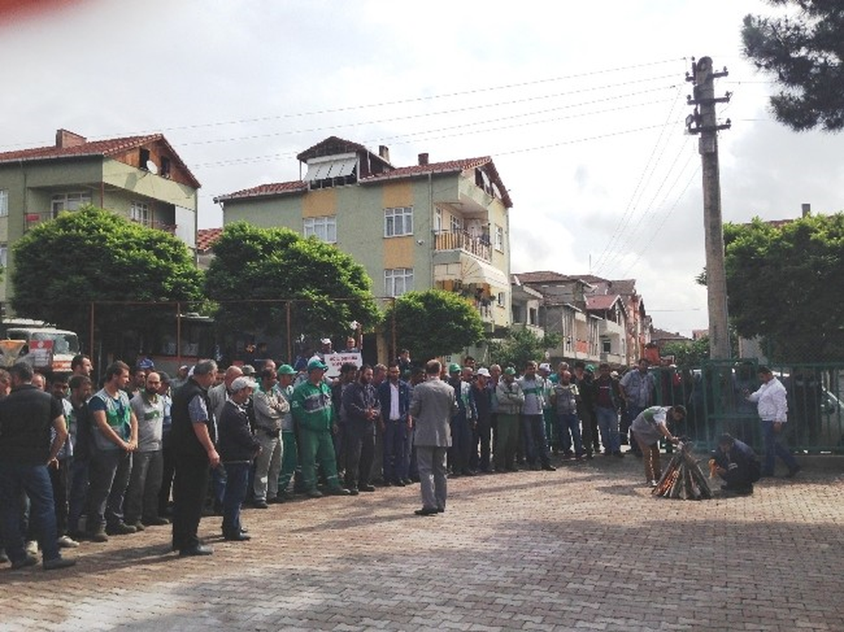 Şantiyede Yangın Tatbikatı Yapıldı