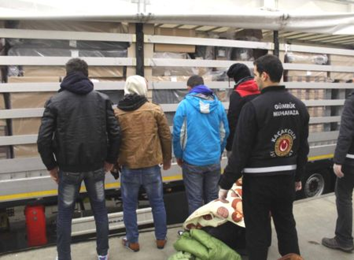 Sınırda İnsan Kaçakçılığı Operasyonu