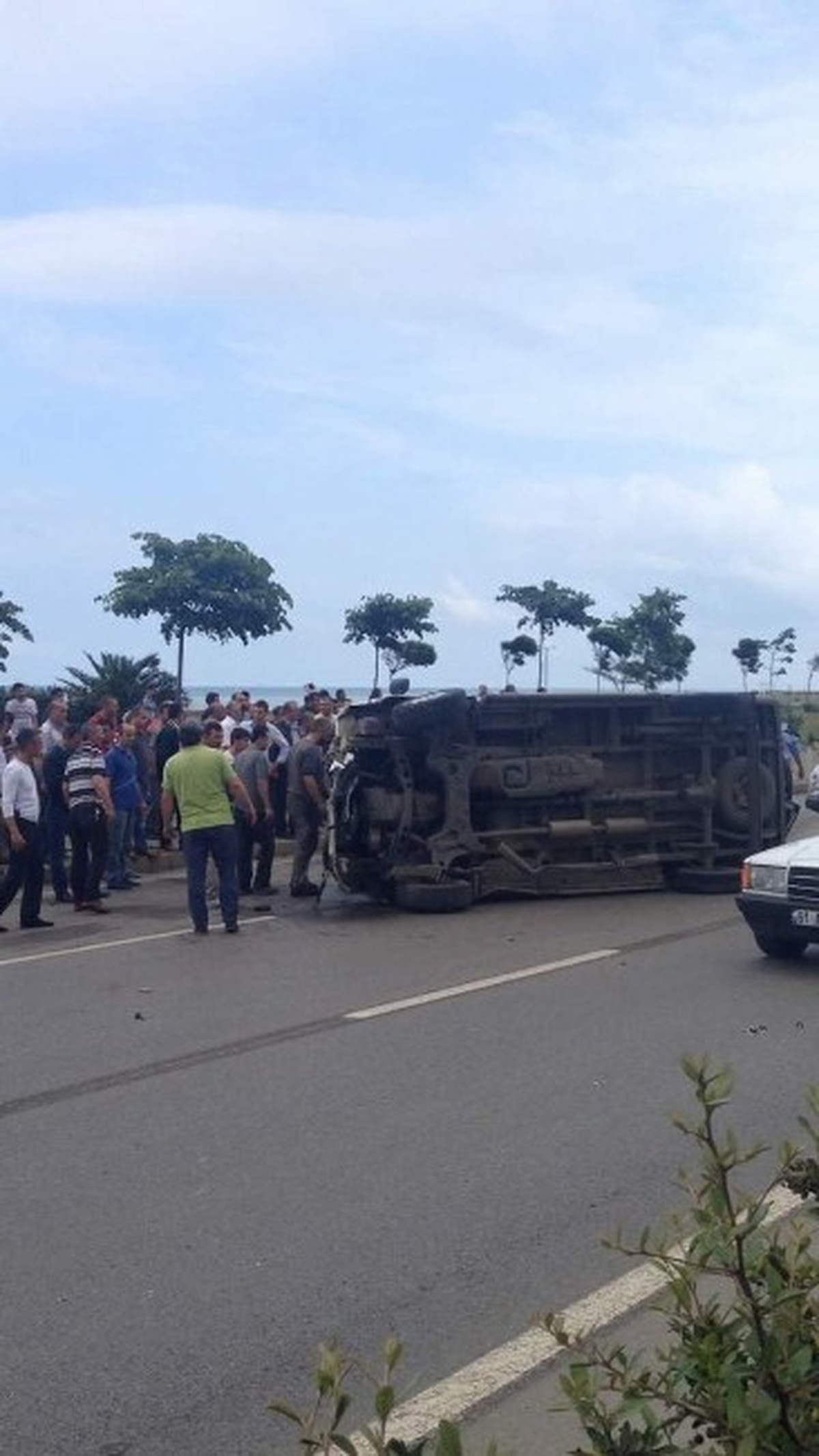 Trabzon\'da Trafik Kazası: 11 Yaralı