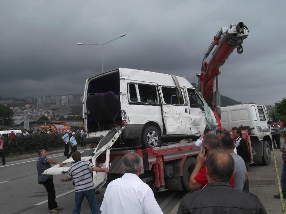 Trabzon\'daki Trafik Kazası